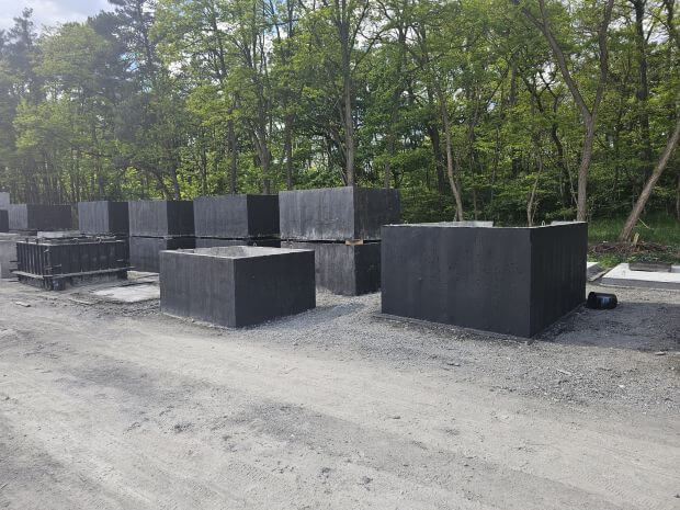 Szamba jednokomorowe i dwukomorowe z betonu  w Skarżysku - Kamiennej w konkurencyjnych cenach